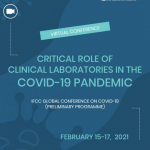  Подходит к концу прием тезисов конференции IFCC «Критическая роль клинических лабораторий в пандемии COVID-19»!