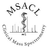 Представители ФЛМ приняли участие в 6-м Европейском конгрессе "Mass-spectrometry: Applications to the Clinical Lab" 