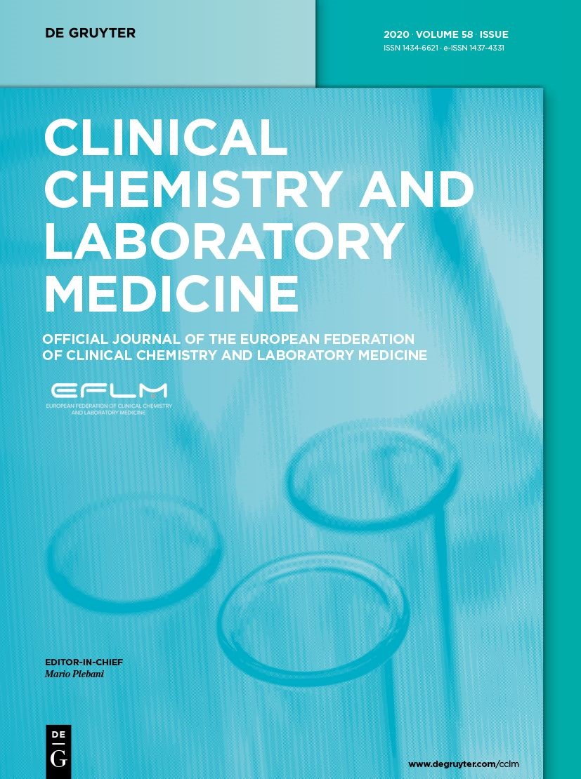 Декабрьский выпуск журнала «Клиническая химия и лабораторная медицина» CCLM